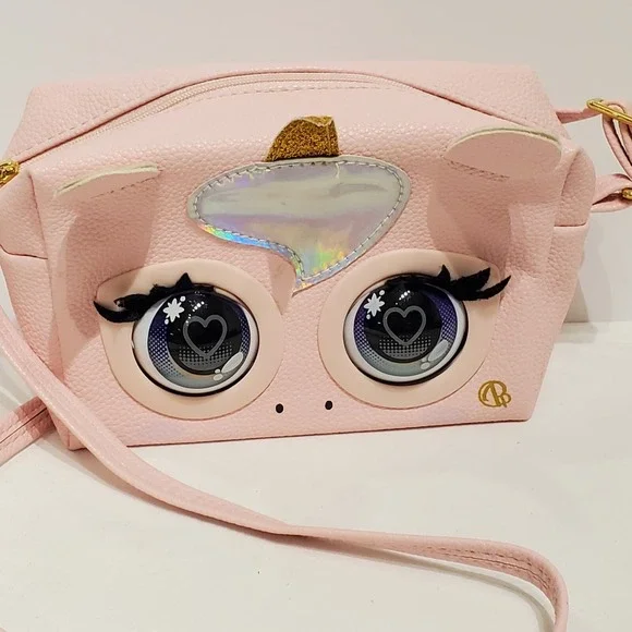 Purse Pets Glamicorn Unicorn Interactive Blinks and Responds to Touch Works - Picture 2 of 10